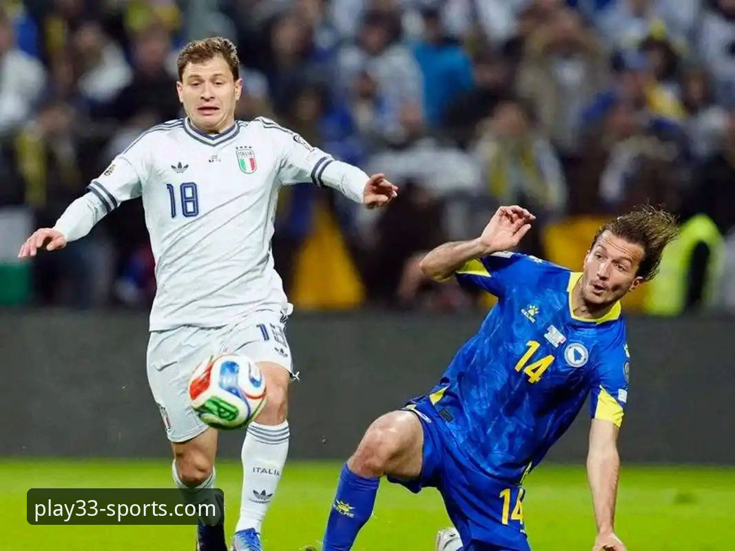 意大利三届世界杯预选赛出局深度评测：从33体育直播平台视角看蓝衣军团技术短板